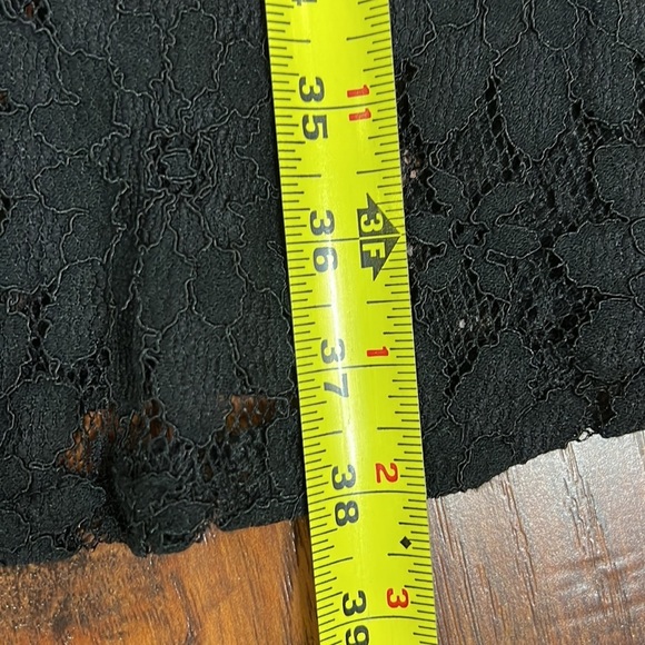 Lulumari LBD Black Lace with Floral Embroidery Dress - Picture 2 of 9